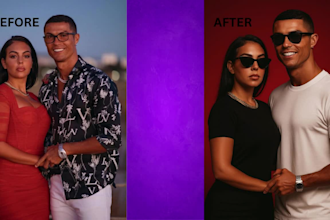 design high end magazine style ai portraits from your photo