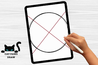 create a customized simple digital logo