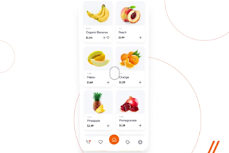 develop a flutter grocery app with firebase for android and ios