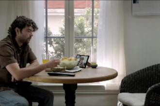 write a funny and smart tv or web  commercial