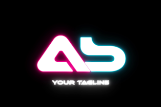 transform your logo or icon into a neon light video shape