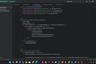 fix any errors in python, java , web development assignments