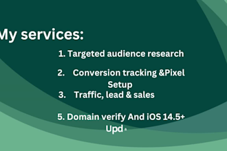 create facebook ads campaign for lead and sale