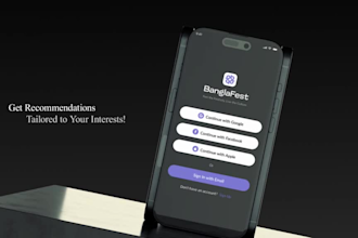 develop event booking app, conference app club app