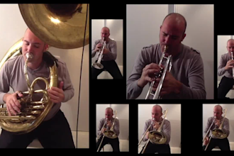 record trumpet, flugelhorn or trombone on your piece