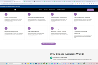 website setup, and automation for small businesses