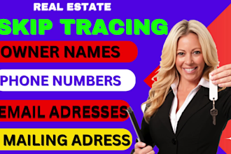bulk skip tracing and real estate lead generation