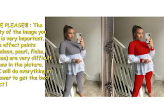 do any image colour correction and colour change by clipping path
