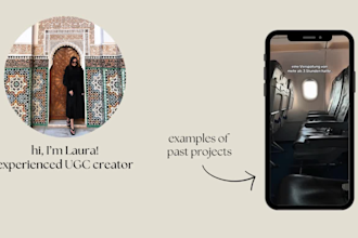 create high quality travel ugc for instagram and tiktok