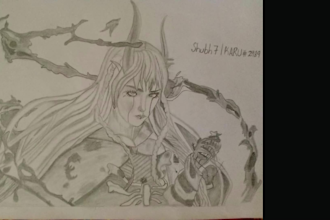 sketch an awesome pencil drawing for you