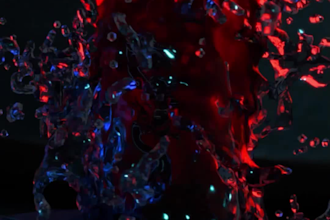 this project is a 3d visualization of a conceptual perfume bottle,
