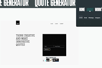 develop a 3d threejs website for you