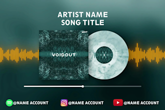 create music visualizer for your song