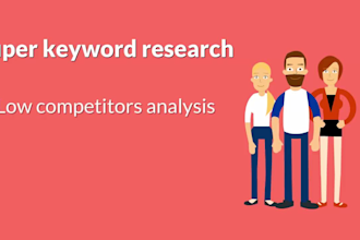 do targeted keyword research and SEO report analysis