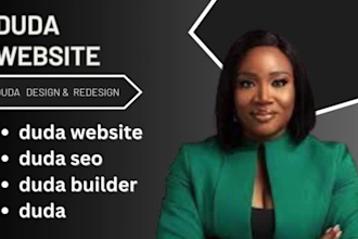 transfer, redesign, or clone your duda website with SEO and professional updates