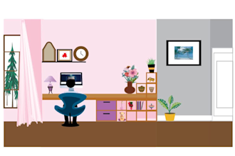 design creative children book cover and  cover illustrations