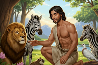 do ai bible animation, ai bible storytelling, 3d bible story video