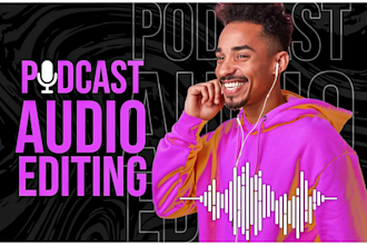 do podcast editing to make sure your podcast sounds great