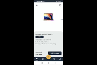 create ecommerce  app frontend, backend   unit test