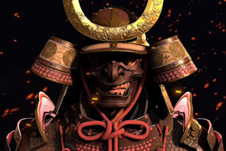 make the required gameready character in the desired style