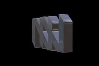 create a reflection 3d rotating  or 3d spinning logo animation