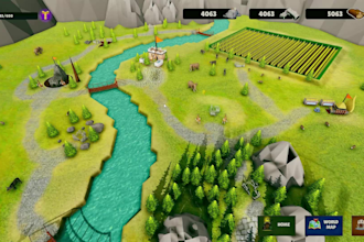 create virtual worlds , game levels