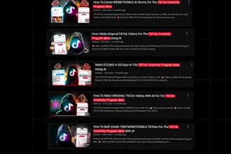 create finance, luxury, crypto youtube automation channel