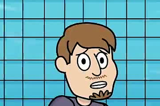 create funny animated mr beast to your video editing style