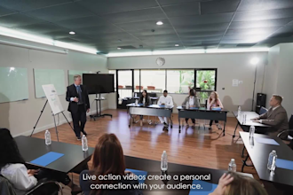 create professional live action videos