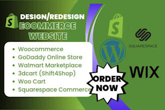 build ecommerce website wix website square online ecwid bigcartel wooocart