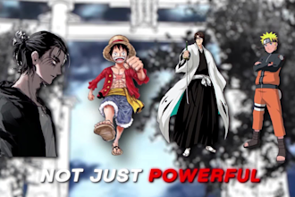 edit long form anime video and anime short for youtube