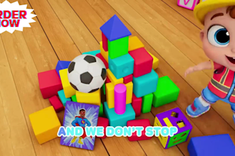 2d 3d kids learning video with ai voiceover for high retention and monetization