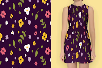 do floral pattern,seamless pattern, textile pattern design