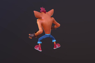 do 3d character modeling