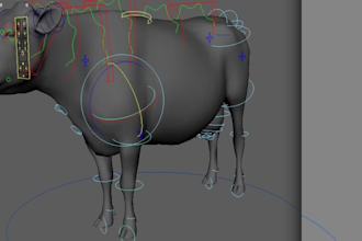 rig any 3d models in maya for animations and game engines