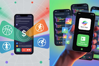 develop fintech app, crypto wallet app, blockchain, trading app, money transfer