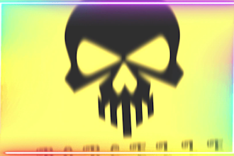 create skull and outdoor business logo design