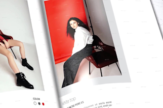 create eye catching magazine promo for your book