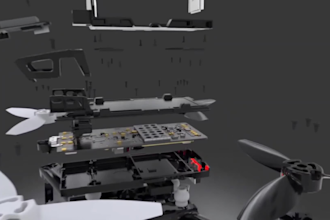 do 3d industrial animation 3d industrial factory process video product animation