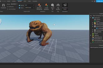create animations for model , character , r15 or r6 roblox