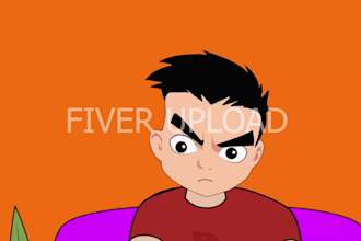 make 2d cartoon animation video