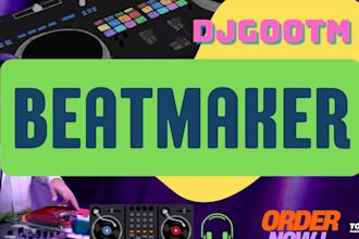make your hip hop or trap beat with scratch hooks included