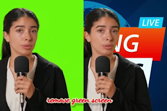 remove green or blue screen