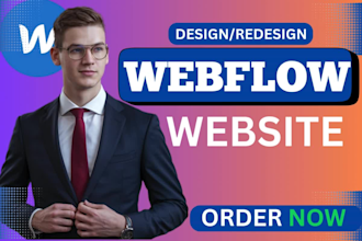 convert figma to webflow website design 3d animated webflow website development