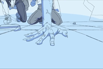 do 2d traditional animation character animation animated music video robber hose