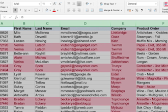 clean, format, marge, split excel data