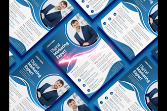 create business, brochure, poster or flyer design