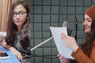 record studio quality bengali female voice over