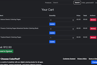 create an ecommerce website using django