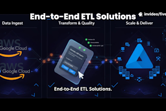 build scalable etl and data pipelines using python and AWS